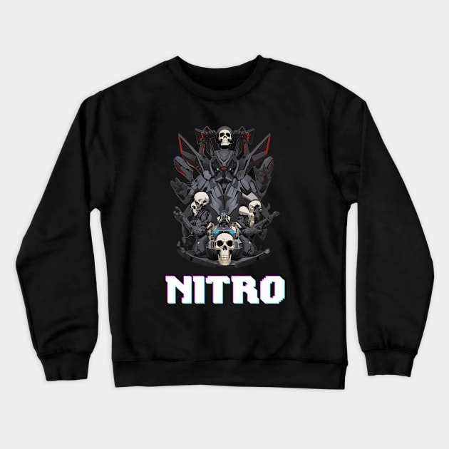 Nitro Crewneck Sweatshirt by Maheswara.Momocats